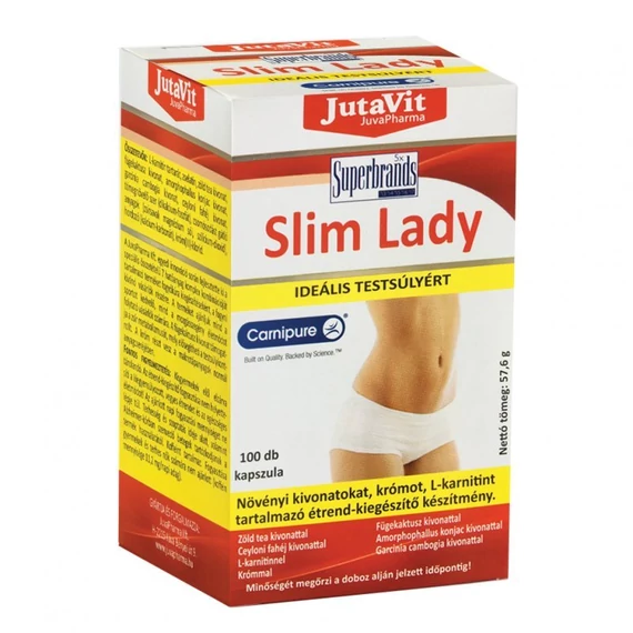 Jutavit Slim Lady Fat Burner kapszula 100db