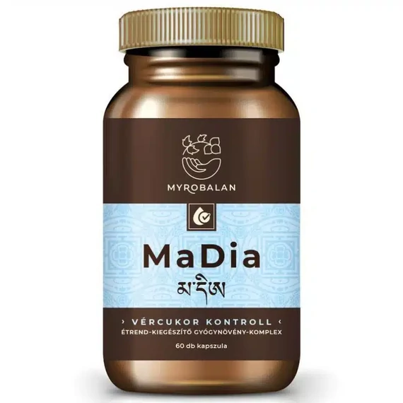 Myrobalan MaDia vércukor kontroll kapszula 60db