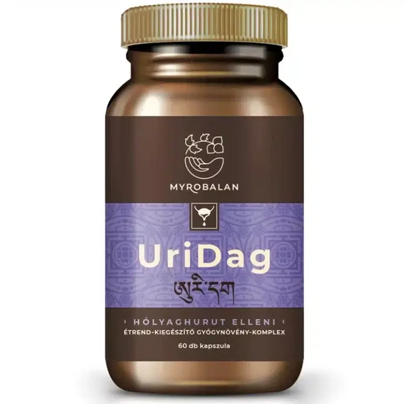 Myrobalan UriDag - hólyaghurut és húgyúti fertőzésekre kapszula 60db