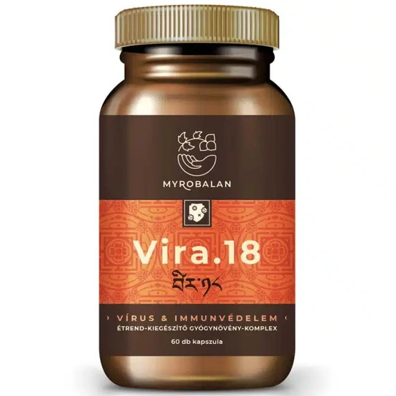 Myrobalan Vira.18 vírus és immunvédelem gyógynövény-komplex 60db