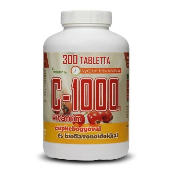 Netamin C-1000mg tabletta EXTRA 300db