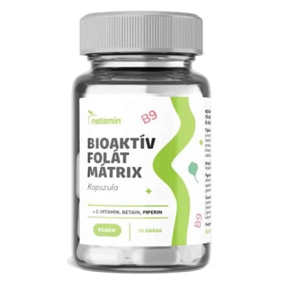 Netamin Bioaktív Folát Mátrix kapszula 30db