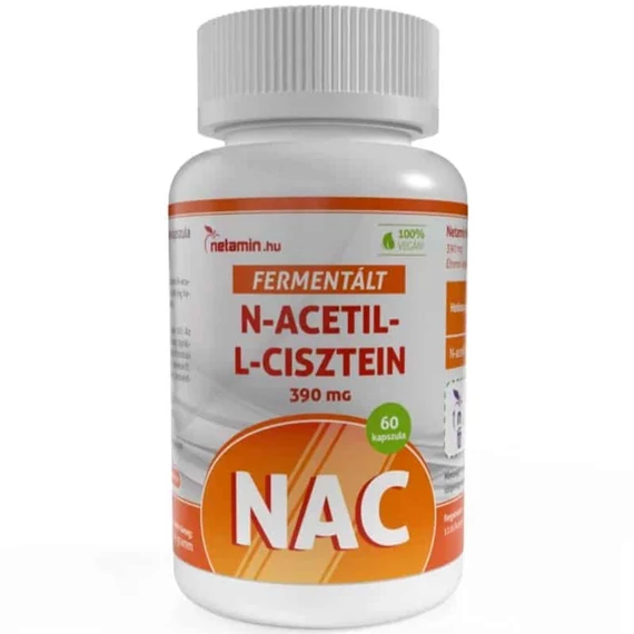 Netamin Fermentált N-Acetil L-Cisztein (NAC) kapszula 60db
