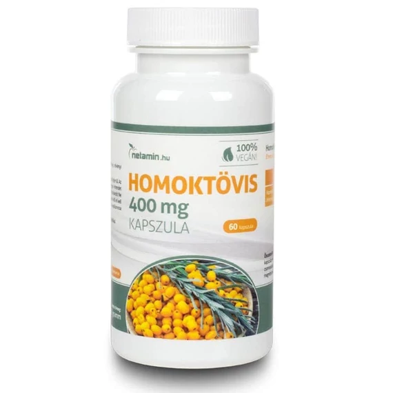 Netamin Homoktövis 400mg kapszula 60db