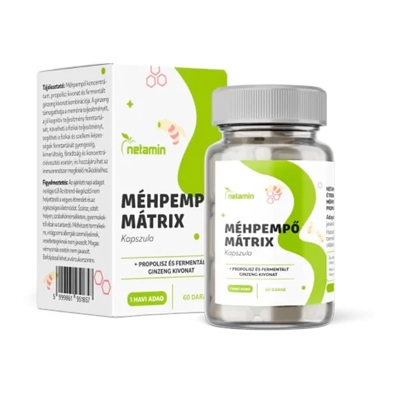 Netamin Méhpempő Mátrix kapszula 60db