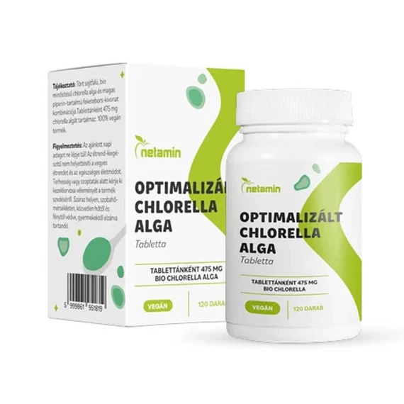 Netamin Optimalizált Chlorella Alga tabletta 120db