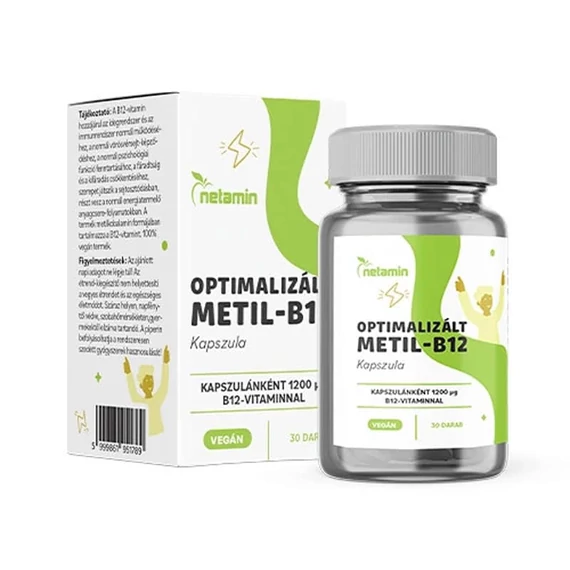 Netamin Optimalizált Metil B12-vitamin kapszula 30db