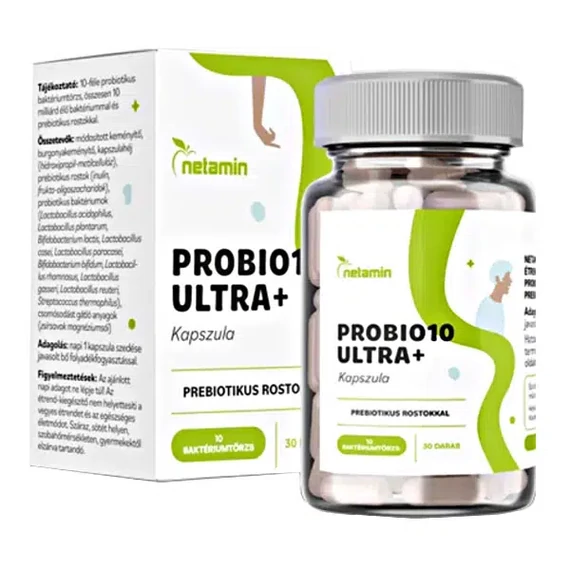 Netamin Probio10 Ultra+ kapszula 30db