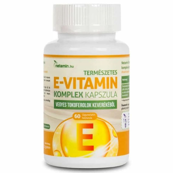 Netamin Természetes E-vitamin komplex kapszula 60db