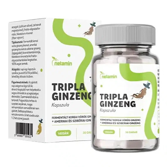 Netamin Tripla Ginzeng kapszula 30db