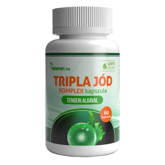 Netamin Tripla Jód Komplex kapszula 60db
