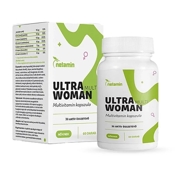 Netamin Ultra Multi Woman Multivitamin nőknek kapszula 60db
