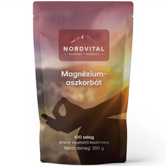 Nordvital Magnézium-aszkorbát por 200g