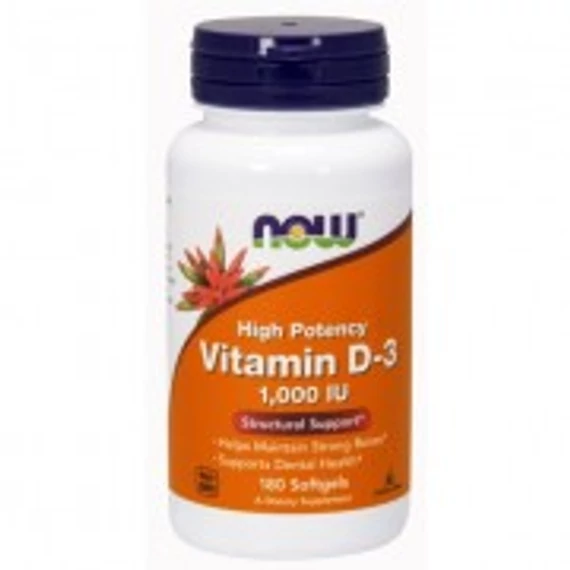Now D3-vitamin 1000NE lágyzselatin kapszula 180 db