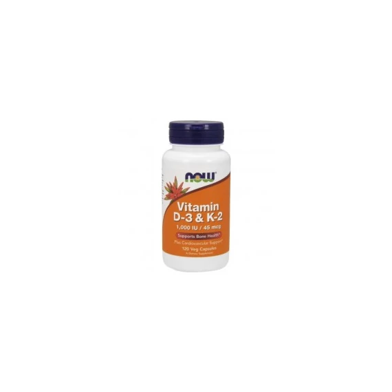 Now D3 és K2 vitamin 120 db