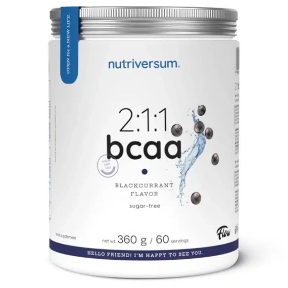 Nutriversum 2:1:1 BCAA feketeribizli sugar free 360g