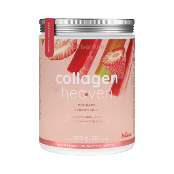 Nutriversum Collagen Heaven rebarbara-eper 300g