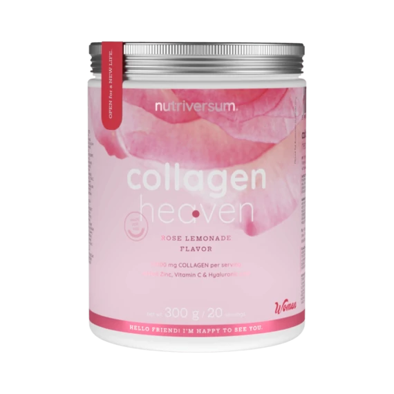 Nutriversum Collagen Heaven rózsa-limonádé 300g