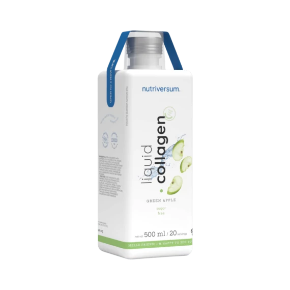 Nutriversum Collagen liquid sugar free zöldalma 500ml