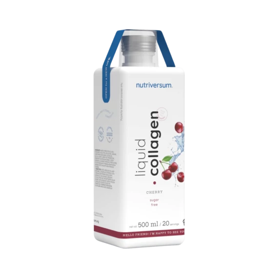 Nutriversum Collagen liquid sugar free cseresznye 500ml