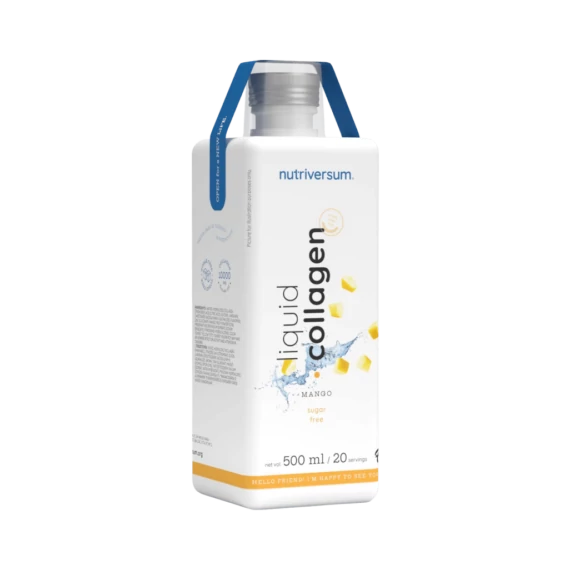 Nutriversum Collagen liquid sugar free mangó 500ml