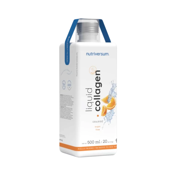 Nutriversum Collagen liquid sugar free narancs 500ml
