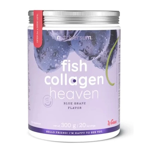 Nutriversum Fish Collegen Heaven kék szőlő 300g