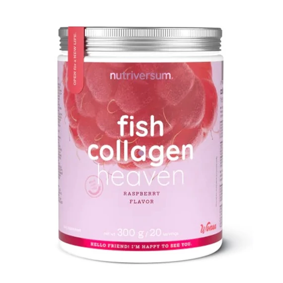 Nutriversum Fish Collegen Heaven málna 300g