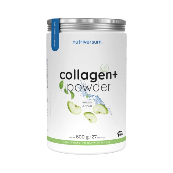 Nutriversum Collagen+Powder zöldalma kollagén italpor 600g