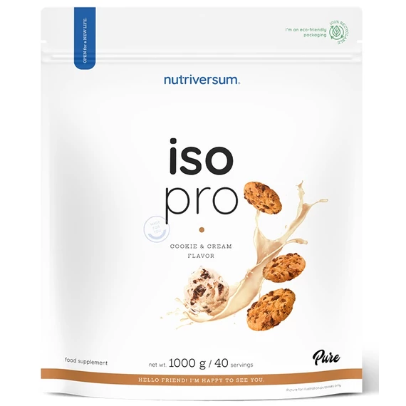 Nutriversum Iso Pro cookie&cream 1000g