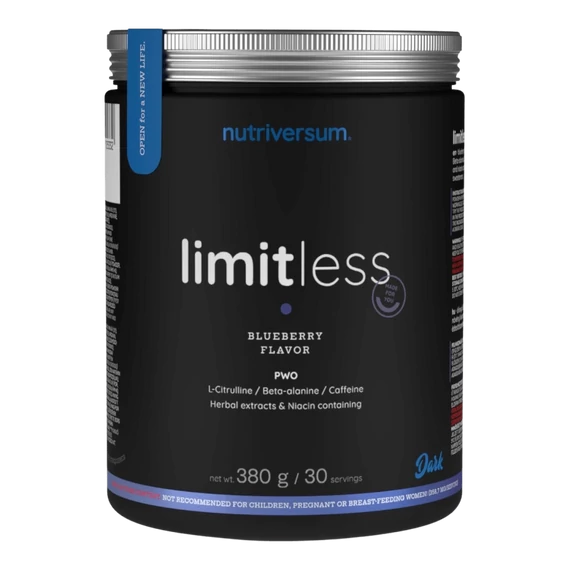 Nutriversum Limitless PWO áfonya 380 g
