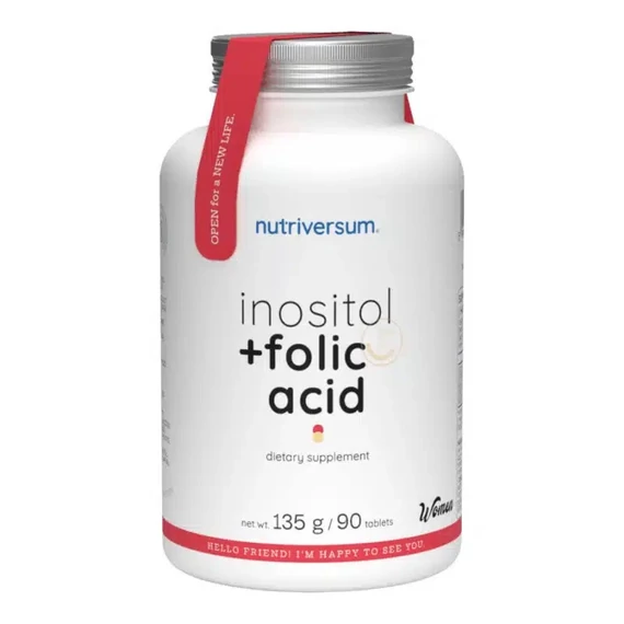 Nutriversum Inositol + Folsav tabletta 90db