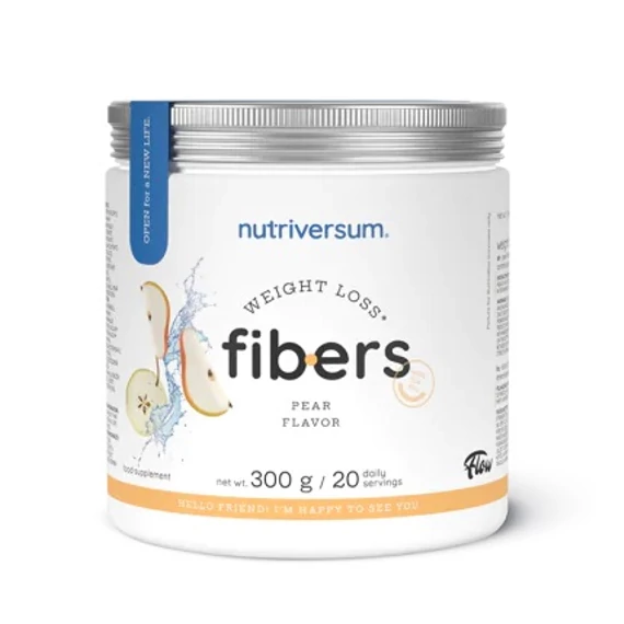 Nutriversum Weight Loss Fibers diétás rost italpor körte 300g