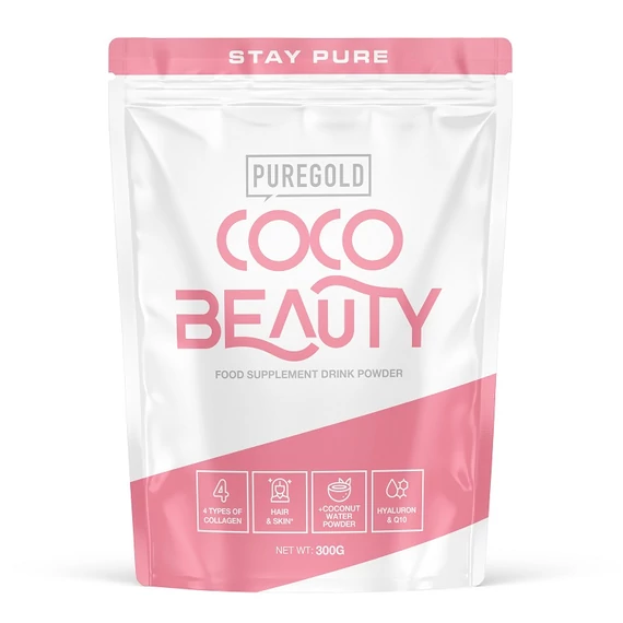 Pure Gold CocoBeauty kollagén Mojito ízű italpor 300g