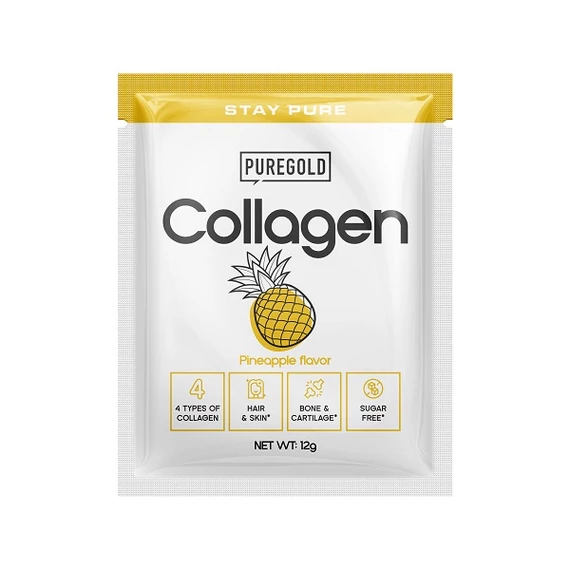 Pure Gold Collagen Marha kollagén italpor ananász 12g