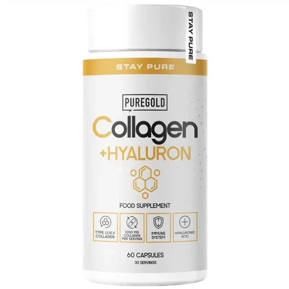 Pure Gold Collagen + Hyaluron kapszula 60db