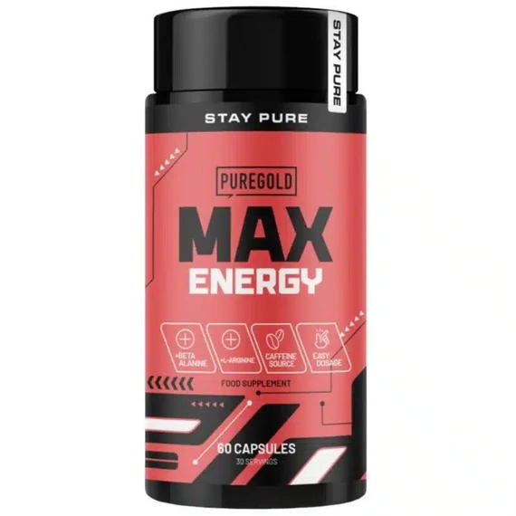 Pure Gold Max NRG Energy kapszula 60db