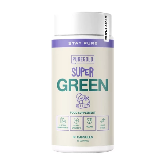 Pure Gold Super Green kapszula 60db