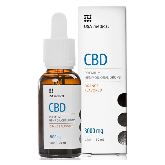 USA Medical CBD olaj 3000mg 30ml