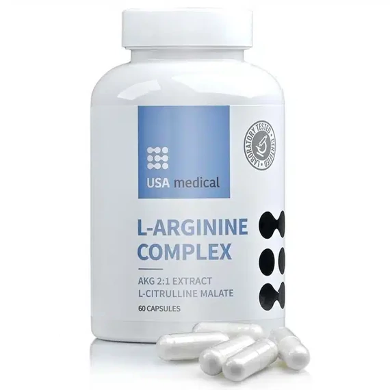 USA Medical L-arginine komplex kapszula 60db