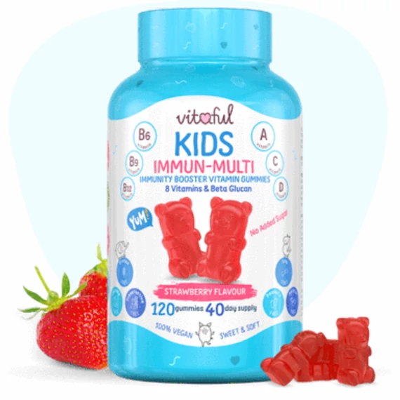 Vitaful Kids Immun-Multi Gumivitamin Gyerekeknek 120 db