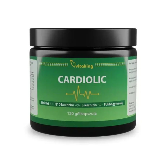 Vitaking Cardiolic Formula gélkapszula 120db