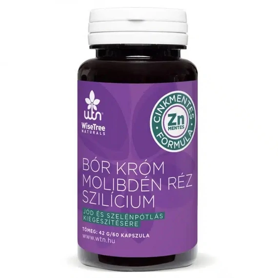 WTN Bór Króm Molibdén Réz Szilicium kapszula 60db