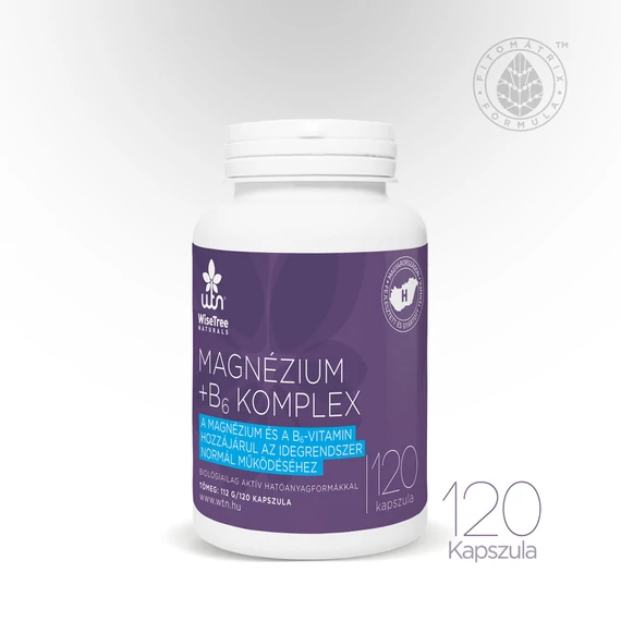 WTN magnézium + B6 komplex kapszula 120 db