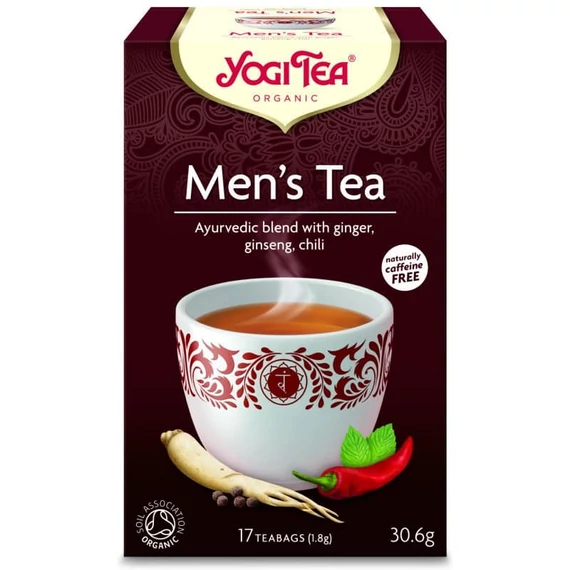 Yogi Bio tea férfiaknak filteres 17 db