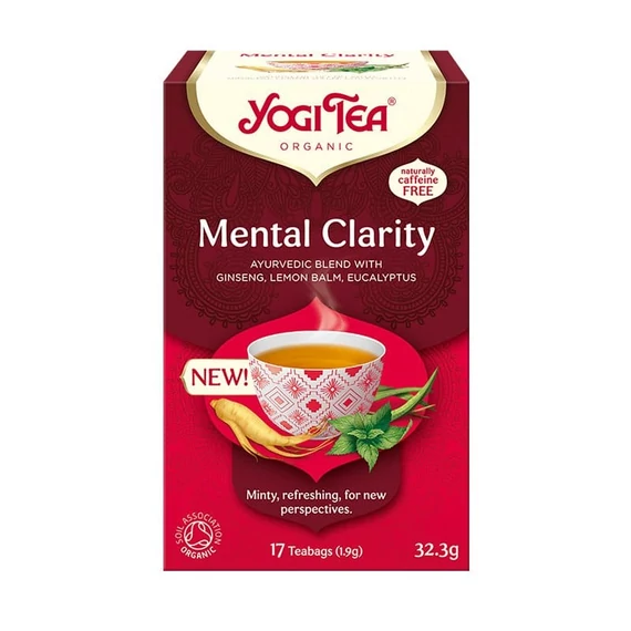 Yogi Bio Friss Elme tea 17 filter