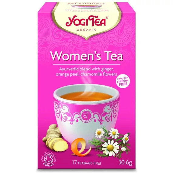 Yogi Bio Női tea filteres 17 db