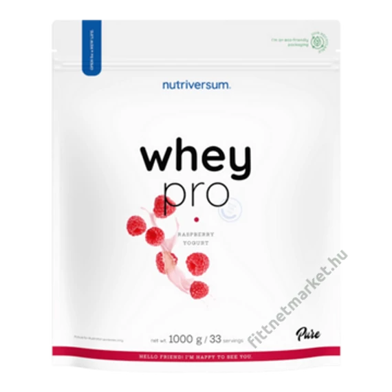 Nutriversum Whey Pro málna-joghurt 1000g