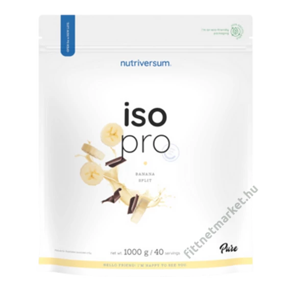 Nutriversum Iso Pro banán-split 1000g