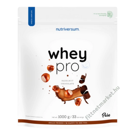 Nutriversum Whey Pro mogyorós-csokoládé 1000g